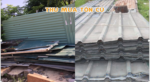 Mua thanh lý tôn cũ giá cao tại TPHCM, Bình Dương, Đồng Nai, Long An