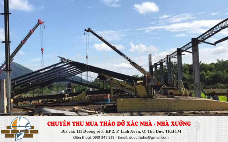 Thu mua xác nhà xưởng toàn quốc giá cao tận nơi