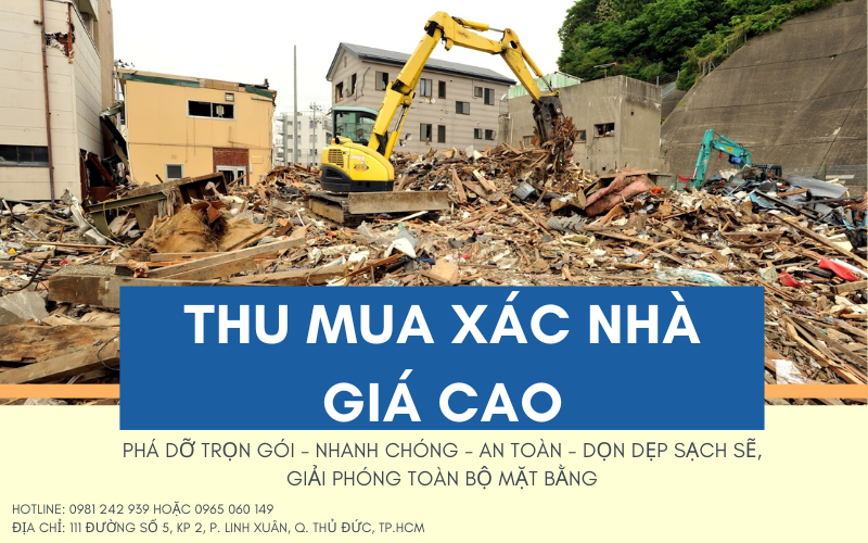 THU MUA THÁO DỠ NHÀ XƯỞNG CŨ - NHÀ XƯỞNG TP.HCM