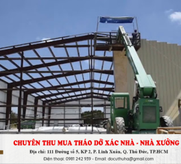 Thu mua xác nhà xưởng toàn quốc giá cao tận nơi
