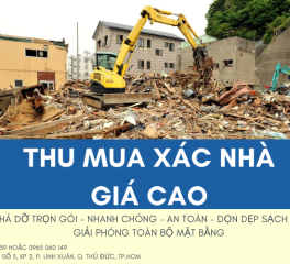 Thu mua xác nhà cũ TP.HCM trọn gói, giá cao