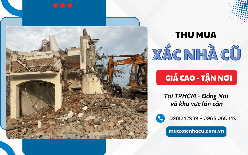 thu mua xác nhà cũ